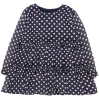 Boboli Chiffon Korte Jurk Met Lange Mouwen