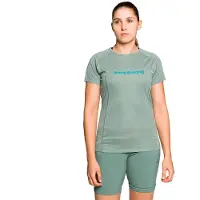 Trangoworld Demba T-shirt Met Korte Mouwen Groen S Vrouw