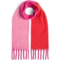 Pieces Sjaal 'PCBEA' pink / roze gemêleerd / rood