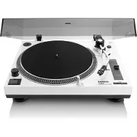 Lenco L-3810WH - Direct aangedreven Platenspeler met USB/PC encoding - Wit