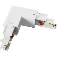 Malmbergs Onderdeel | 3-fasen rails L Connector Rrechts DALI 3 Circuit Grijs | PRO-D635 R-S