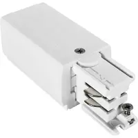 Malmbergs Onderdeel | 3-fasen rails Connector Links DALI 1 Circuit Wit | PRO-D431 L-W