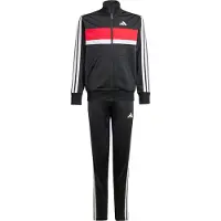 Adidas Trainingspak 'Seasonal Essentials Tiberio' rood / zwart / wit