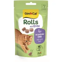 GimCat Rolls Kattensnack Eend 40 Gr