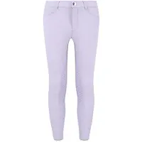 Kentucky Horsewear Horsewear - Rijbroek Miami City – Paardrijbroek meisje – Lichtpaars – Kniegrip – Ademend – Maat 150 - Voor Ruiters