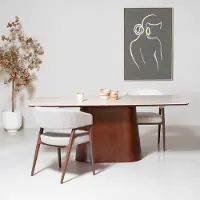 Giga Meubel Eettafel Thomas Walnoot Keramisch 200cm