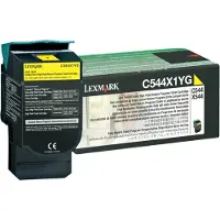 Lexmark C544X1YG Toner Geel Extra hoge capaciteit