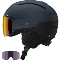 Salomon Driver Prime Sigma Plus, skihelm met vizier, donkerblauw
