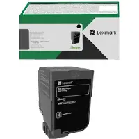 Lexmark Toner 81C2XK0 Zwart Extra hoge capaciteit