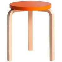 Artek Stool 60 Birch | Orange