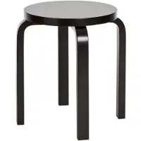 Artek Stool E60 Tabouret Black | Black