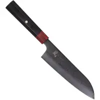 Yaxell Rei YL37401, 69-laags damaststaal, VG10, DLC coating, santoku, 16.5 cm
