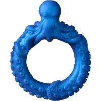 Huippukiva XR Brands - Poseidon's Octo-Ring Siliconen Penisring - Blauw