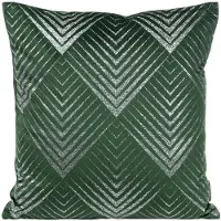 Eurofirany Decoratieve Kussenhoes 45x45cm Donkergroen - Zachte Velours