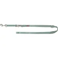 Trixie hondenriem premium verstelbaar salie groen 200x1,5 cm