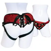 Sportsheets - Strap-On Korset Met Rood Kant