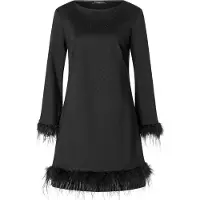 Ana alcazar Cocktailjurk 'Aboa' zwart