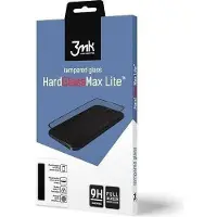3MK HardGlass Max Lite - Gehard Glas - Nokia 7.1 Plus - Compleet Dekking - Zwart