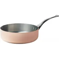 De Buyer 6430.16, Rond, Pan, Koper, Roestvrij staal, Koper, 1 liter