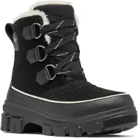 Sorel - Après-skischoenen - Torino V Wp W Black Fawn voor Dames - Maat 8,5 US - Zwart
