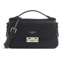 Lacoste Schoudertas 'Sac Bandoulière Champs Elysees Noir' zwart