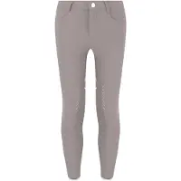 Kentucky Horsewear Horsewear - Rijbroek Mexico City – Paardrijbroek jongen – Antraciet – Kniegrip – Ademend – Maat 150 - Voor Ruiters