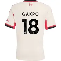 Adidas Liverpool Gakpo 18 Uitshirt 2025-2026 Kids