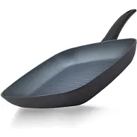 BE Living Grillpan - Ø 28 cm - Koekenpan - Keramisch - Inductie Pan - PFAS Vrij Anti Aanbak - Delight Series