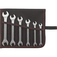 Format Steeksleutelset DIN3110 7-19mm 6-delig in roltas