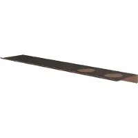 Hotbath &More SH060H2 planchet 60cm met 2 uitsparingen tuscan bronze