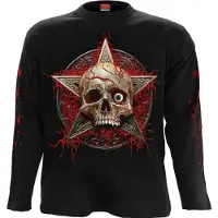 Spiral Shirt met lange mouwen - Creeping Curse - Longsleeve - L - voor Mannen - zwart | Maat L