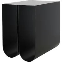 Kristina Dam Studio Curved bijzettafel black