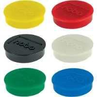 Nobo Whiteboard-magneten Groen 1.5 kg draagkracht 38 mm 10 Stuks