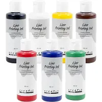 Creativ Company Linoleum Verf 85ml White