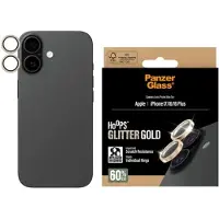 PanzerGlass Camera Protector Hoops Optic Rings voor de Apple iPhone 17 - Glitter Goud