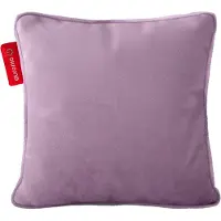 Auronic Warmtekussen - Velvet - 45x45 - Draadloos - Oplaadbaar - Elektrisch kussen - Infrarood - Paars