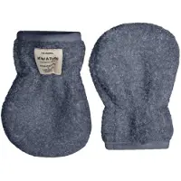 Mini A Ture - Kid's Matwolmer Teddyfleece Mittens - Handschoenen 12-18 Months, blauw