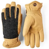 Hestra Handschoen Men Daniel Charcoal/Tan-9