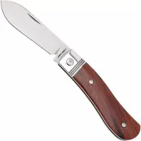 Jack Wolf Knives Jack Wolf K9 Jack Steel Series K9-02-ROSEWOOD Satin 154CM, Rosewood, slipjoint zakmes