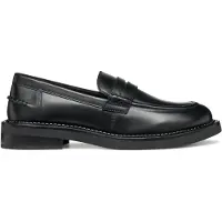 Geox D Serilda E Leren Vrouwen Zwarte Mocassinschoenen