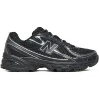 New Balance Sneakers laag '740' zwart / wit