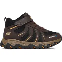 SKECHERS 406412l bkbr jongens klittenbandboots