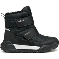 Geox Snowboots 'TREKKYUP' zwart / zilver