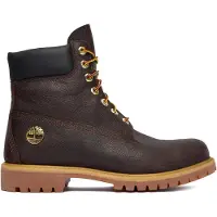 Timberland Veterboots donkerbruin / zwart