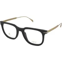 David Beckham DB 7119 51/22/150 Matte zwart goud Acetaat monturen MAN DB 7119