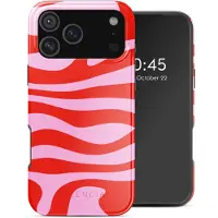 Selencia Vivid Backcover met MagSafe voor de Apple iPhone 17 Pro Max - Dream Swirl Pink