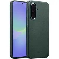 Accezz MagSafe Leather Backcover voor de Samsung Galaxy A36 / A56 - Cedar Green