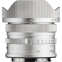 Sigma 17mm f/4.0 DG Contemporary L-mount objectief Zilver