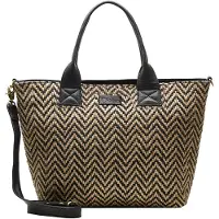 Chabo Bags Romio Jaquard Shopper 14'' Zwart