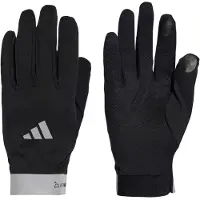 Adidas Sporthandschoenen 'Running CLIMAWARM' basaltgrijs / zwart